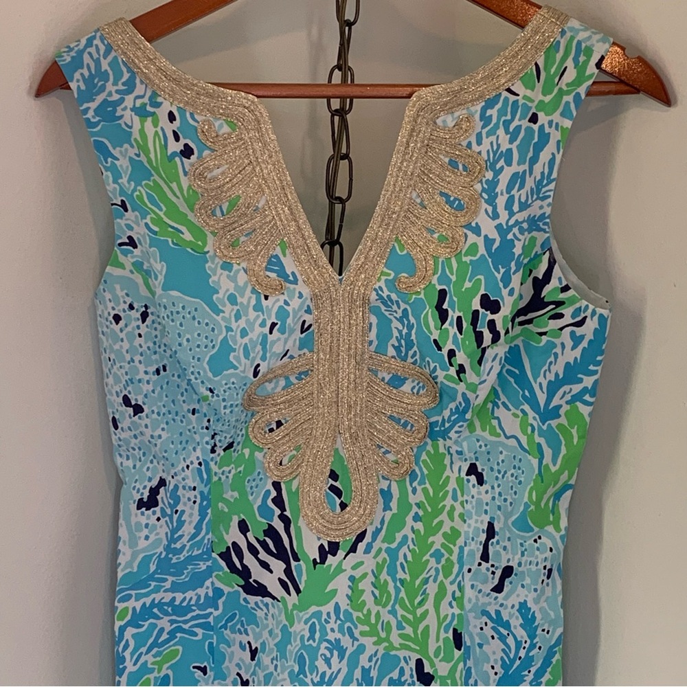 Lilly Pulitzer Janice Shift Dress - Size 2 - Picture 2 of 10